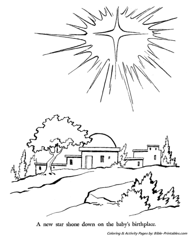 Christmas Story Coloring Pages 17