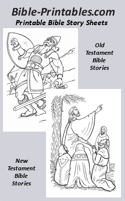 Printable Bible Story Sheets