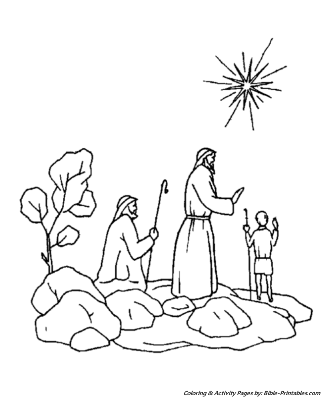 Christmas Story Coloring Pages 14