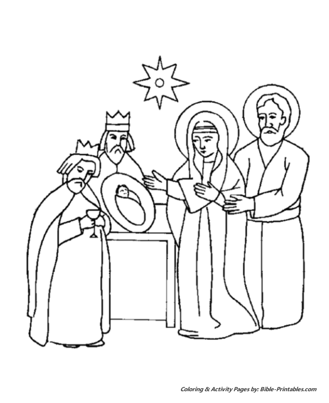 Christmas Story Coloring Pages 15