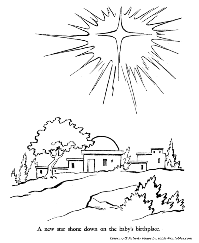 a christmas story coloring pages - photo #42