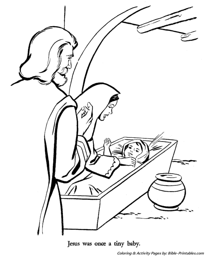 Christmas Story Coloring Pages 18