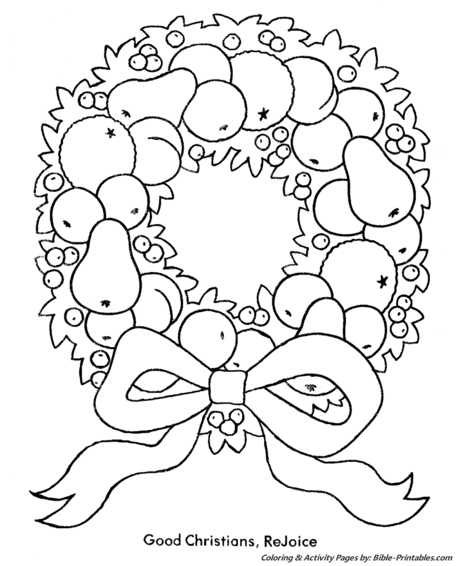  Christmas Kids Coloring Pages 13