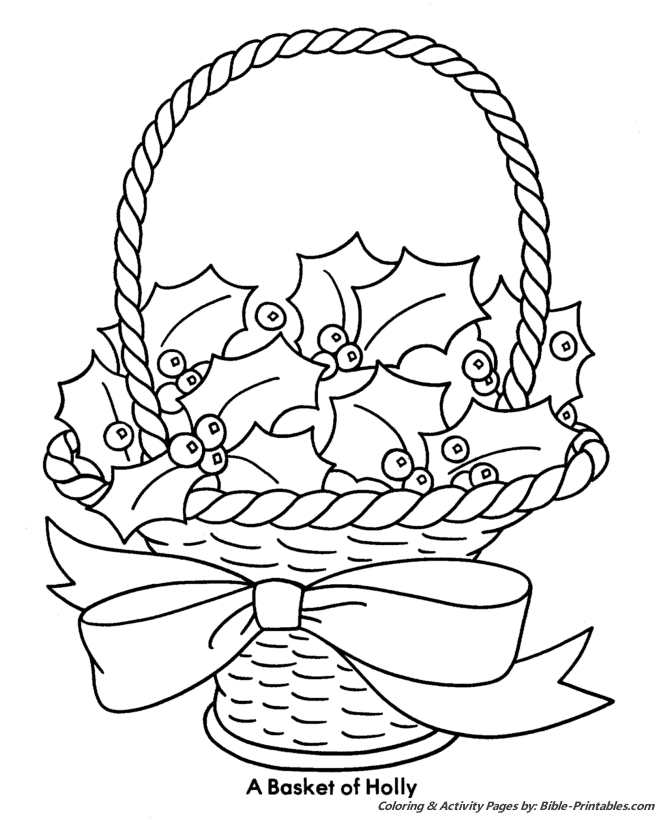  Christmas Kids Coloring Pages 17