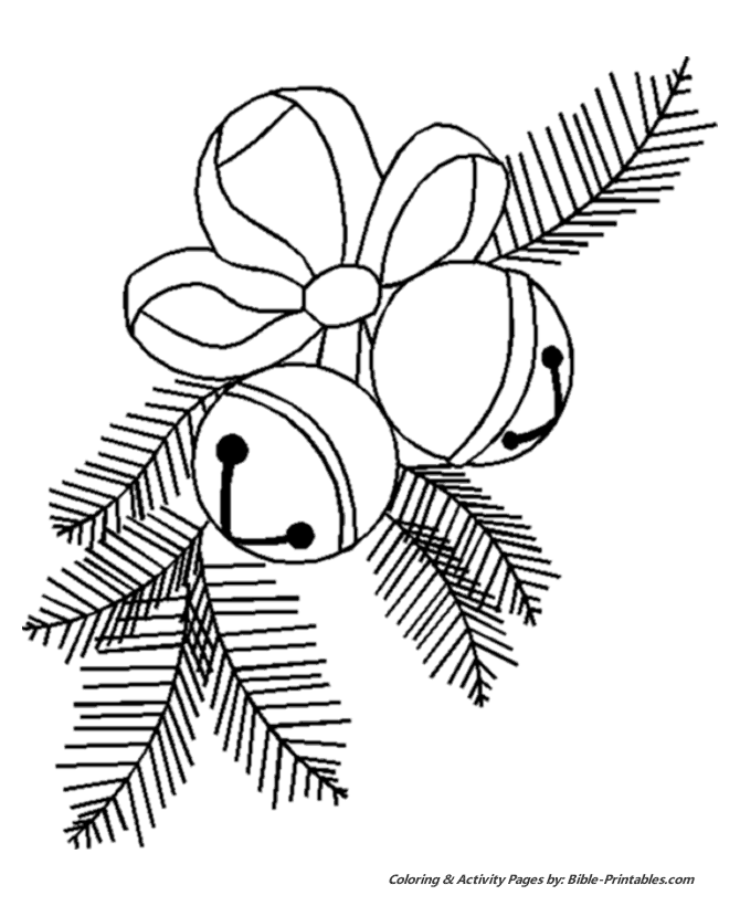  Christmas Scenes Coloring Pages 13