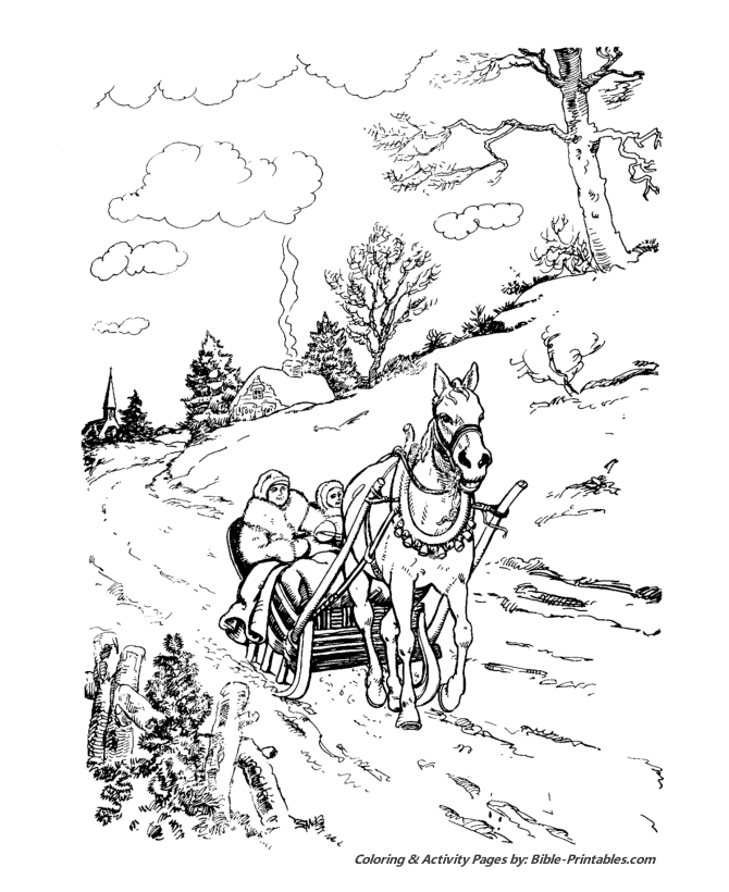  Classic Christmas Coloring Pages 2