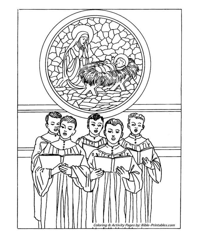  Classic Christmas Coloring Pages 3