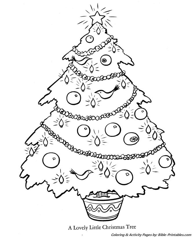 Santa Christmas Coloring Pages 12