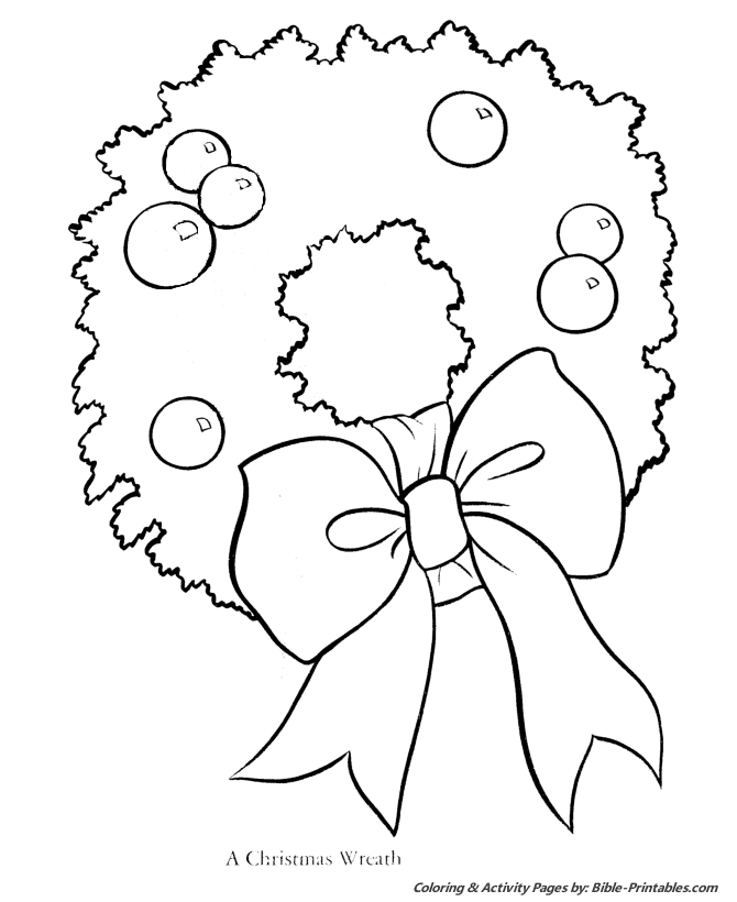 Santa Christmas Coloring Pages 13