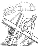 Easter Bible Coloring Page 2