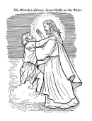 The Miracles of Jesus Coloring Pages