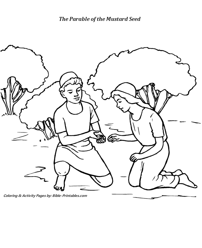 The Parables of Jesus Coloring Pages