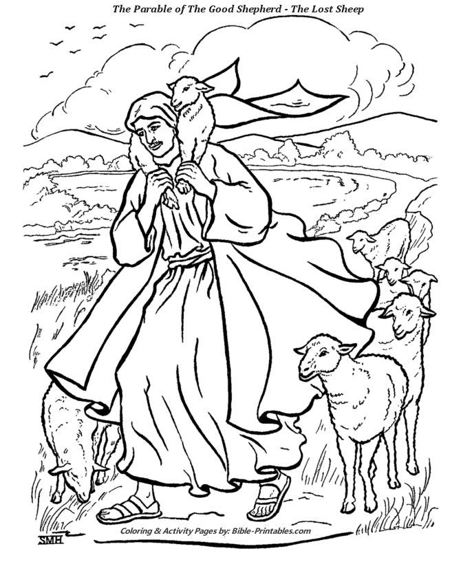 The Parables of Jesus Coloring Pages 