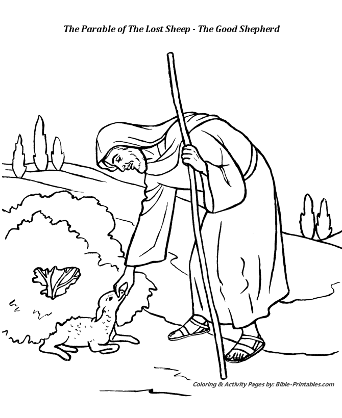 The Parables of Jesus Coloring Pages 