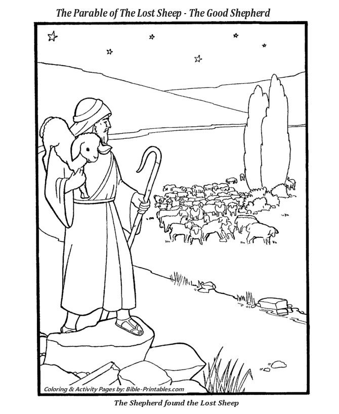 The Parables of Jesus Coloring Pages 