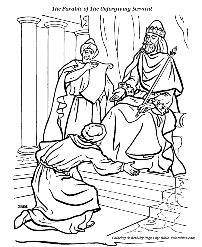 The Parables of Jesus Coloring Pages 