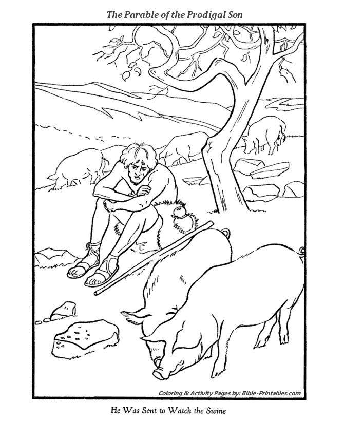 The Parables of Jesus Coloring Pages 