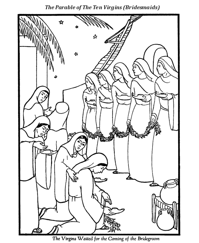 The Parables of Jesus Coloring Pages 