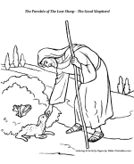 The Stories / Parables Jesus Told Coloring Page 3