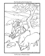 The Stories / Parables Jesus Told Coloring Page 2