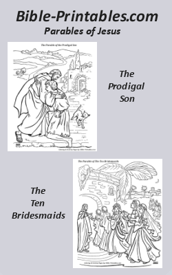 Parables of Jesus Coloring Pages