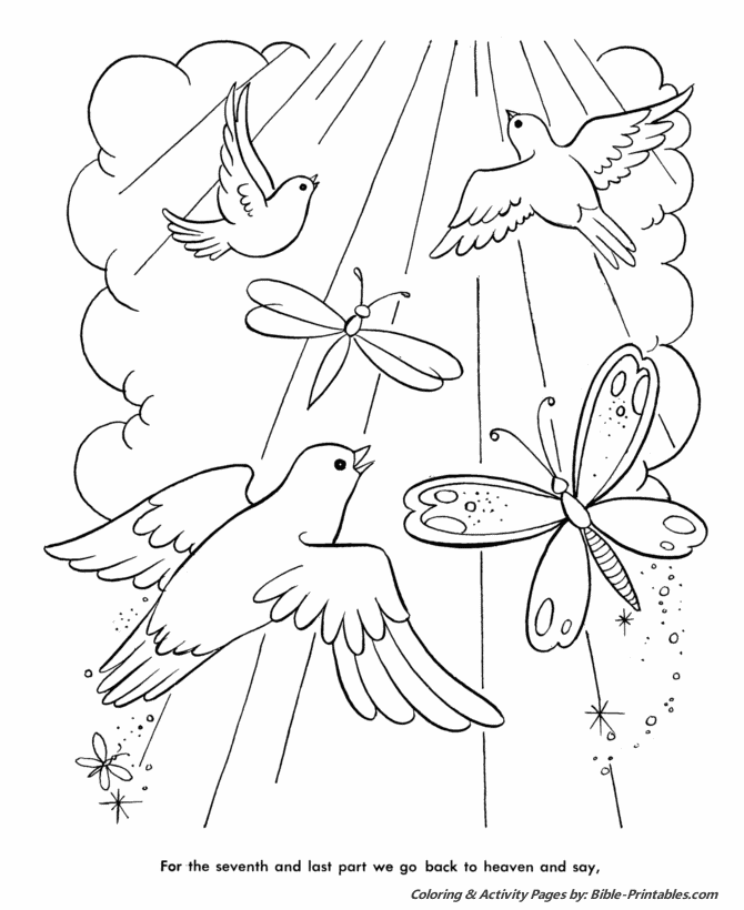 The Lords Prayer Coloring Page 20