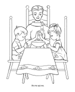 Bible Prayer Coloring Pages