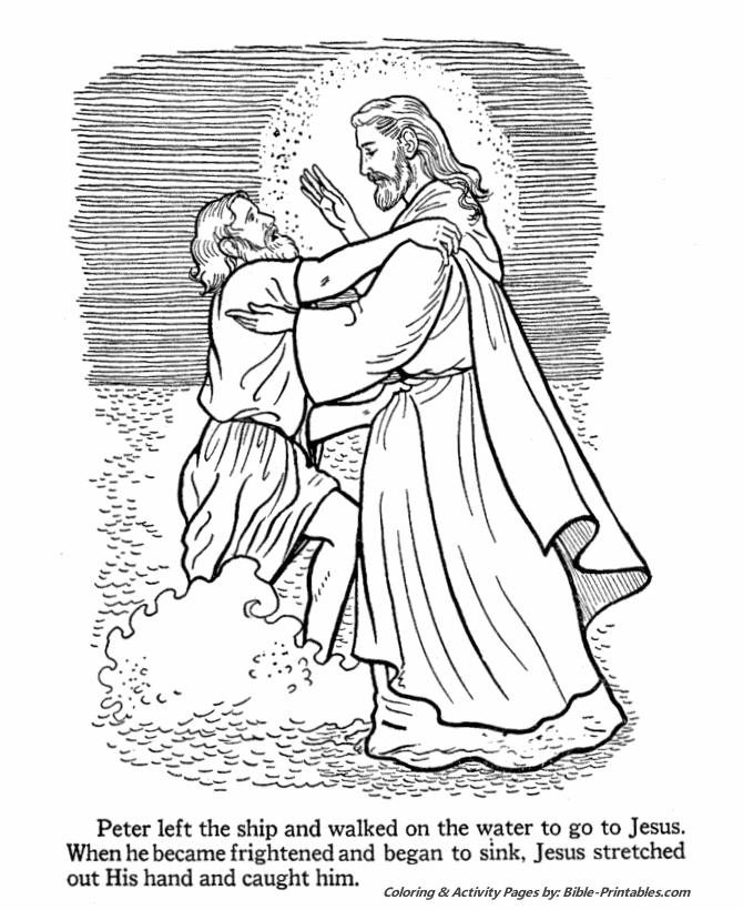The Apostles Coloring Pages 3