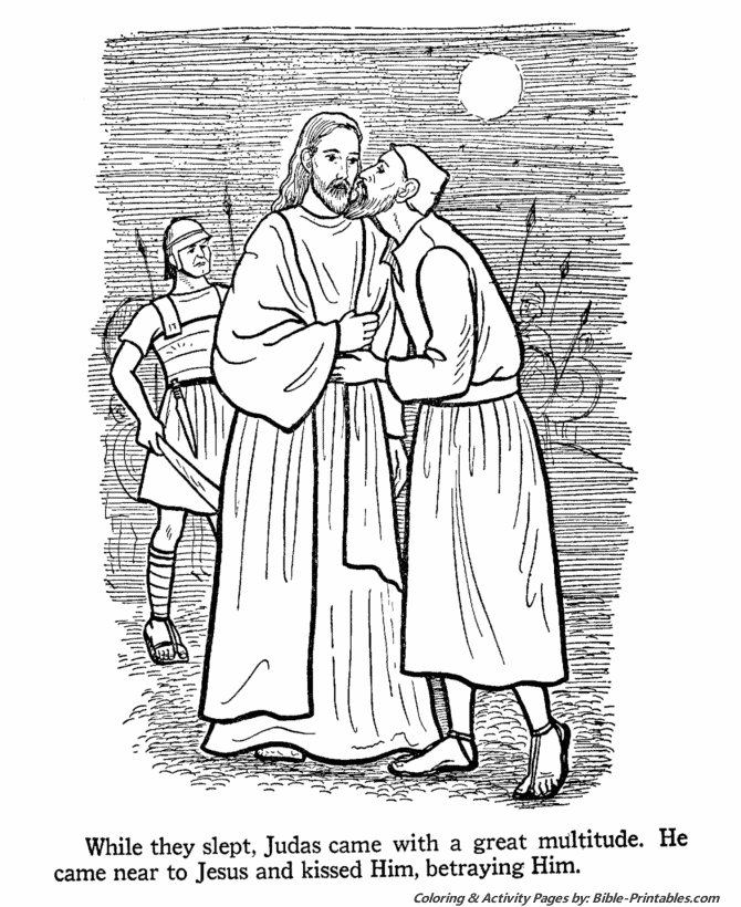 The Apostles Coloring Pages 8
