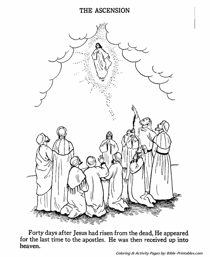 The Apostles Coloring Pages 9