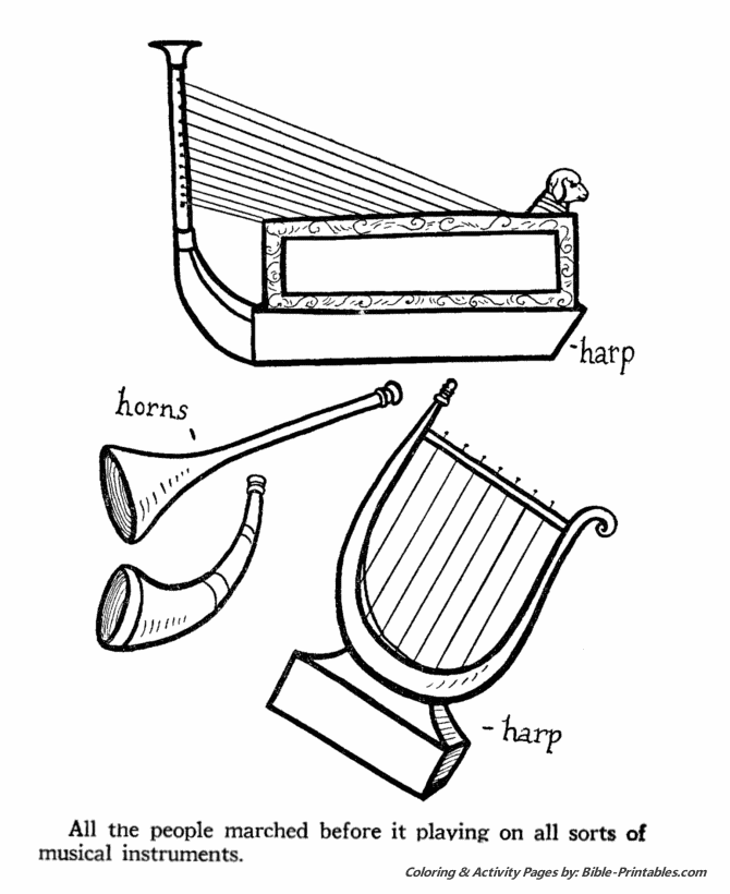 Bible Life and Times Coloring Pages 11