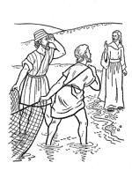 Jesus Apostles Coloring Page