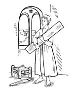 Jesus Bible Coloring Page