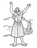 John the Baptist Coloring Page