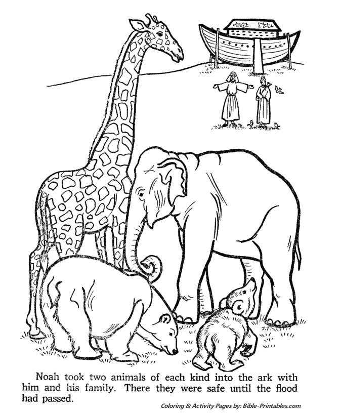 Old Testament Coloring Pages 