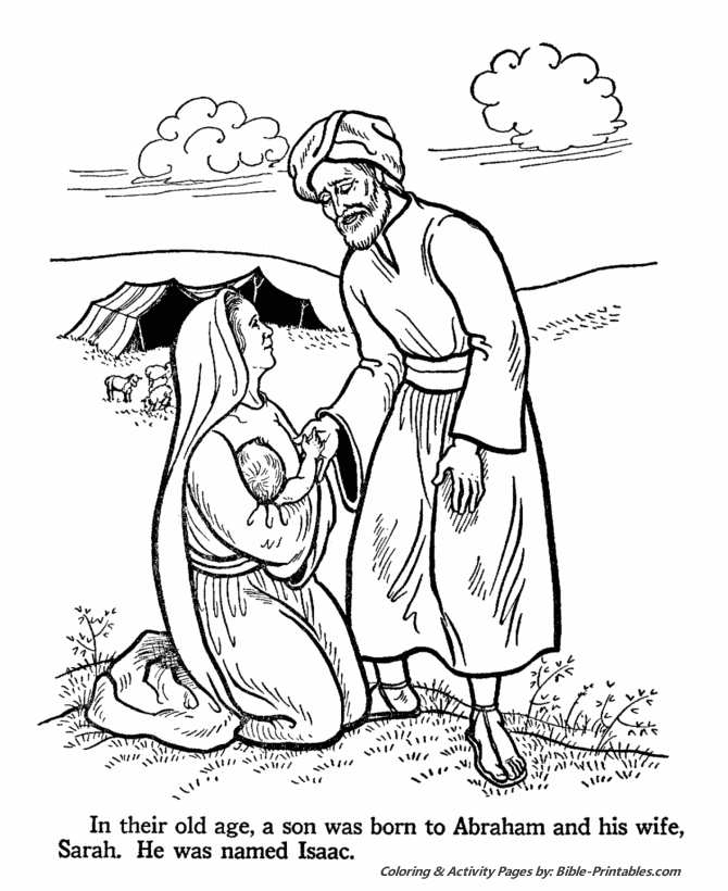 abraham coloring pages printable - photo #21
