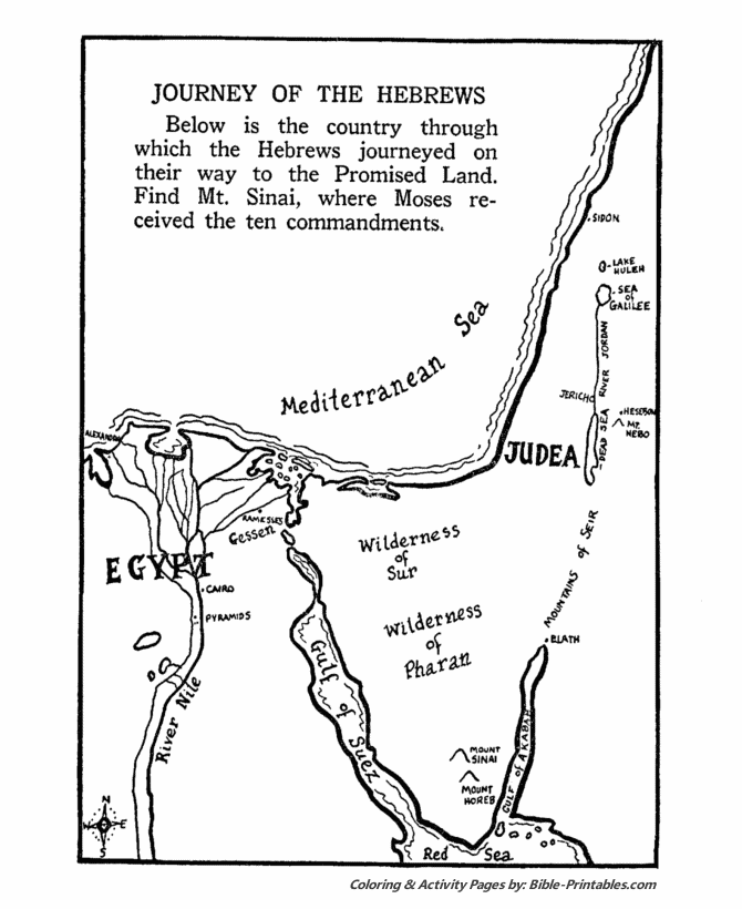 Old Testament Coloring Pages 