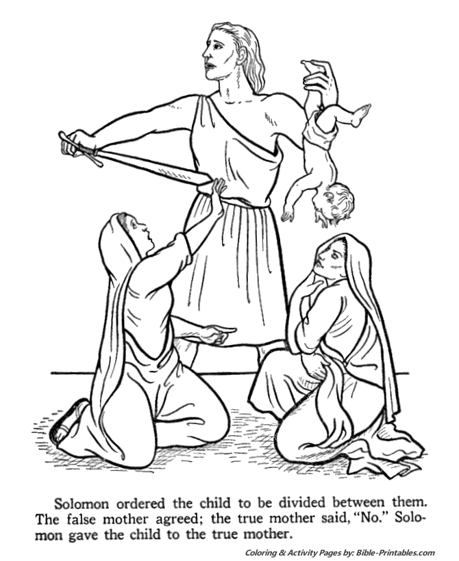 Old Testament Coloring Pages 