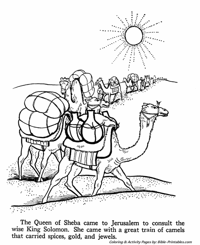 Old Testament Coloring Pages 