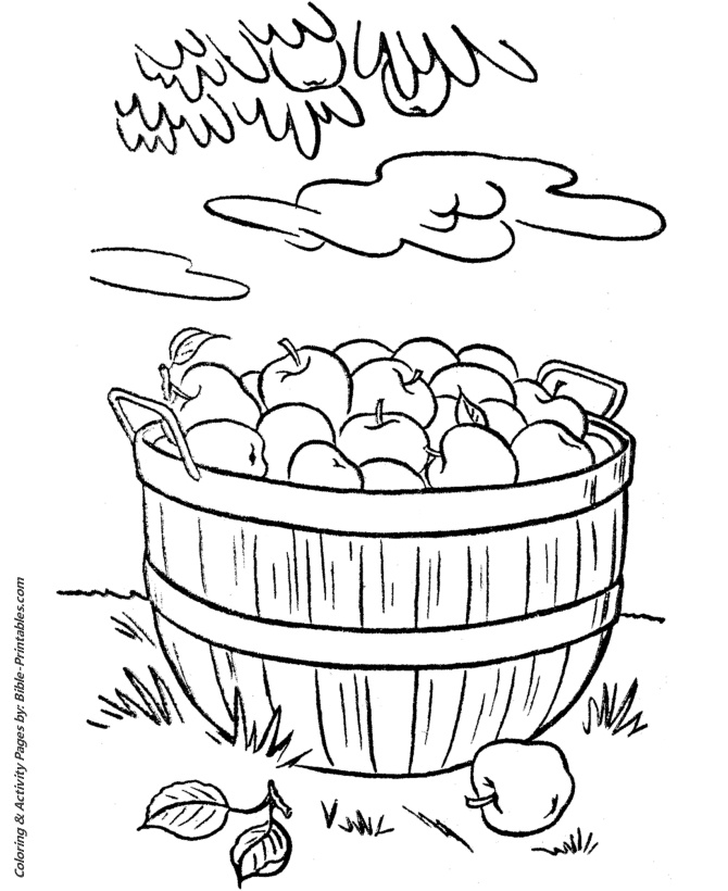 Thanksgiving Dinner Coloring Pages