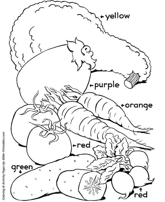 Thanksgiving Dinner Coloring Pages