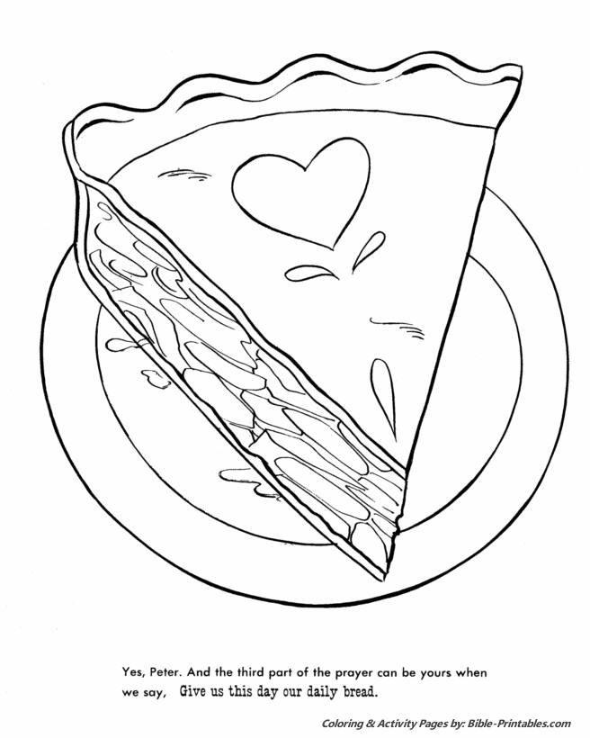 Thanksgiving Dinner Coloring Pages