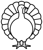 Thanksgiving Scenes Coloring Pages 