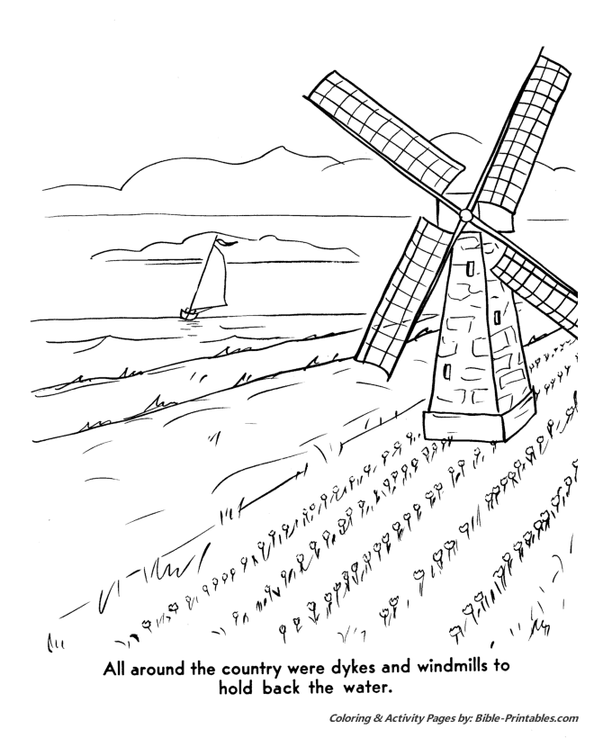 Bible Printables The Pilgrims Story Coloring Pages