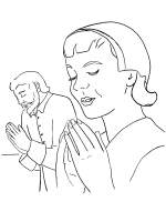 Pilgrim's Story Coloring Pages