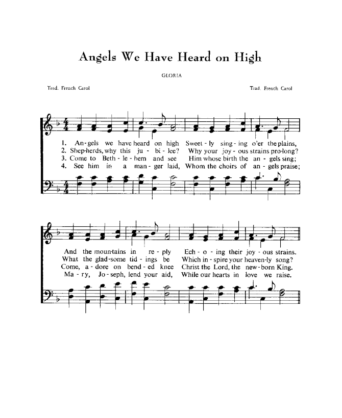 Favorite Public Domain Carols