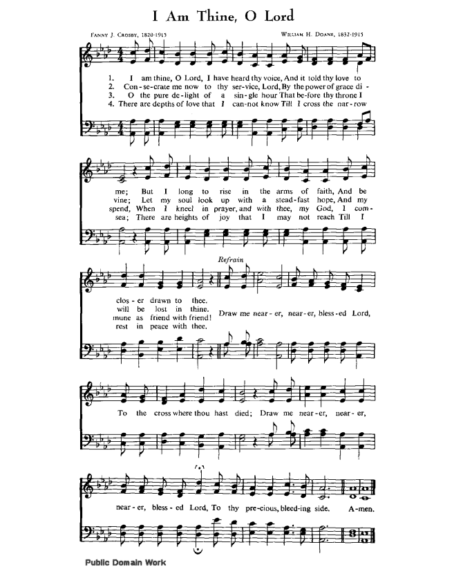 Favorite Public Domain Hymns