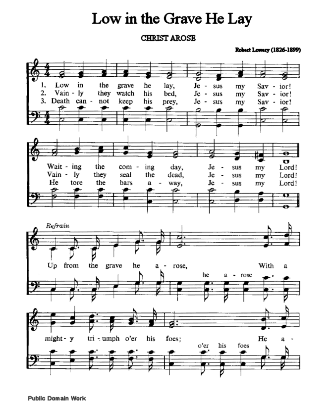 Favorite Public Domain Hymns